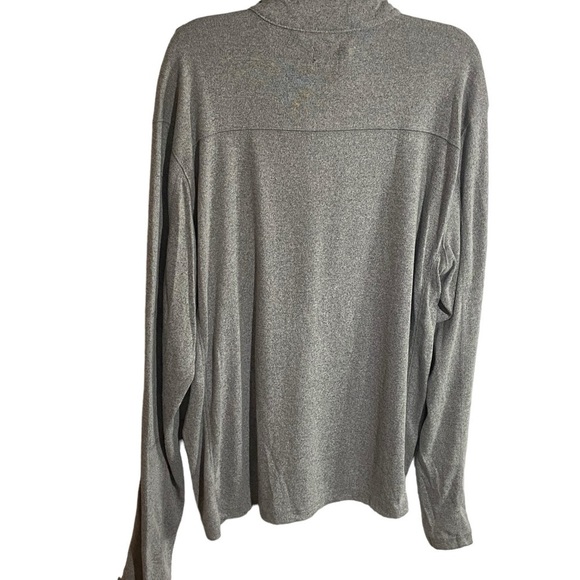 Vintage 1946 "Space Dye" 1/4 Zip Pullover Light Grey - Picture 4 of 7